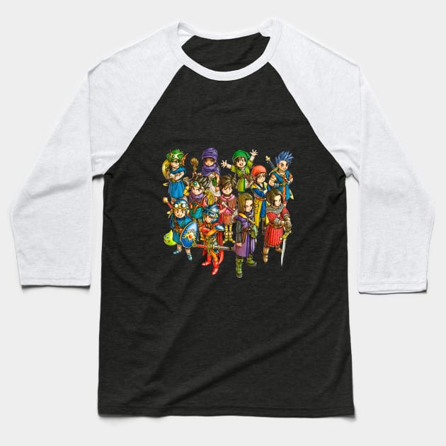 Dragon quest Baseball T-Shirt by michelo13